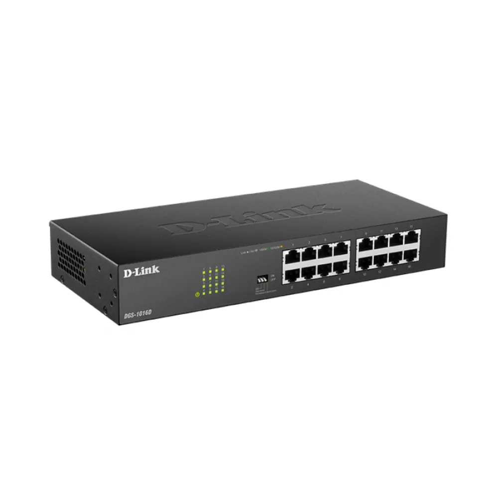 D-link Switch Dgs-1016d 16-port 10/1001000bps Unmanaged