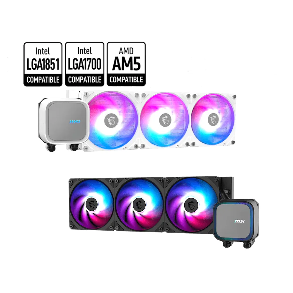 Water Cooler Msi Mag Coreliquid A13 360 Black