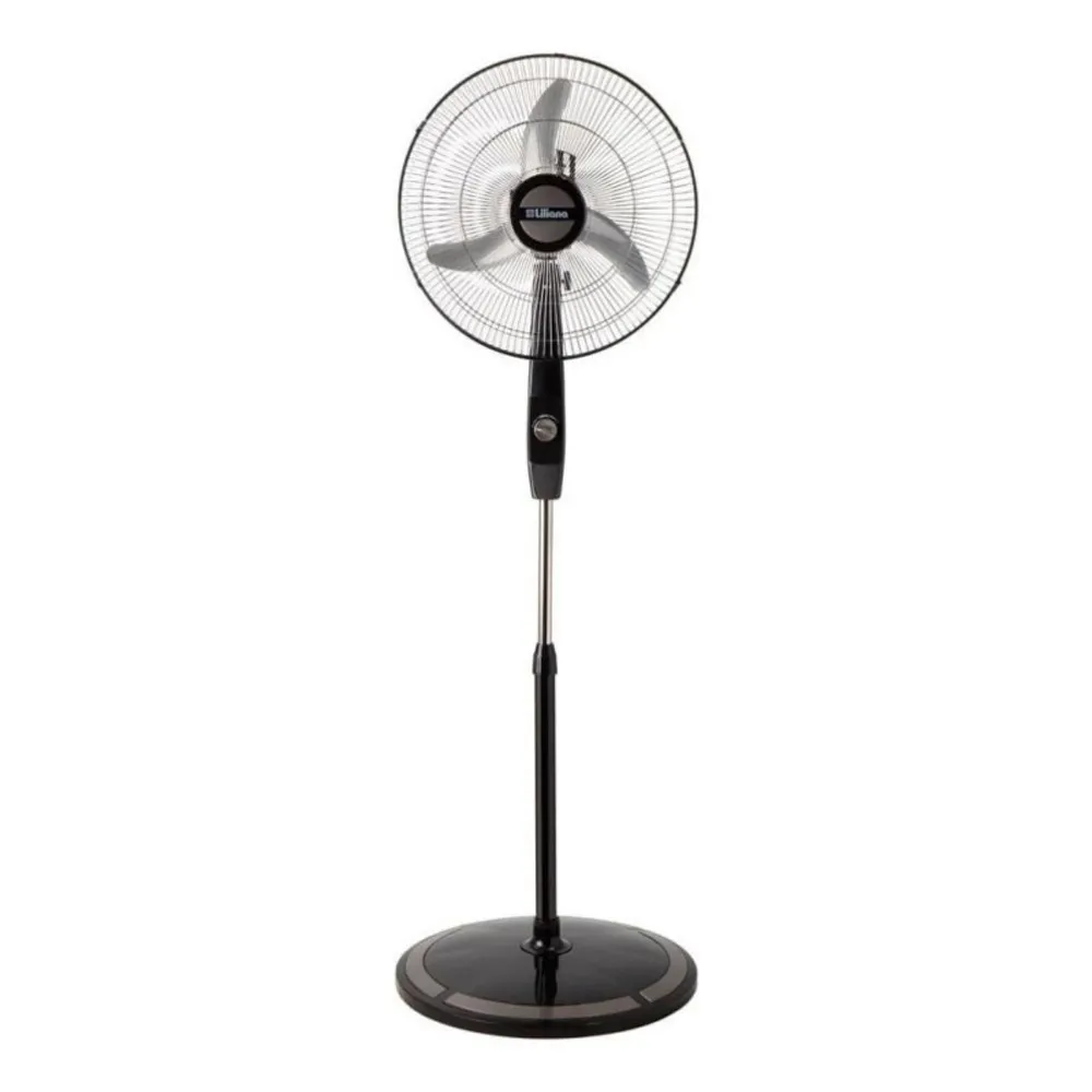 Liliana Ventilador Pie 18 Parrilla Crom Aspas Metal VPC18M