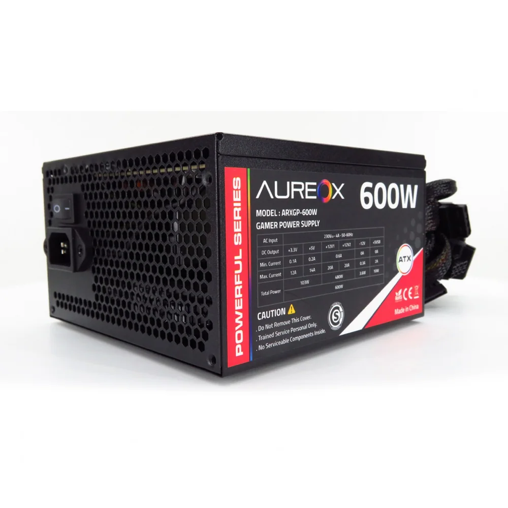 Fuente Gamer Aureox 600W Psu Arxgp-600 5