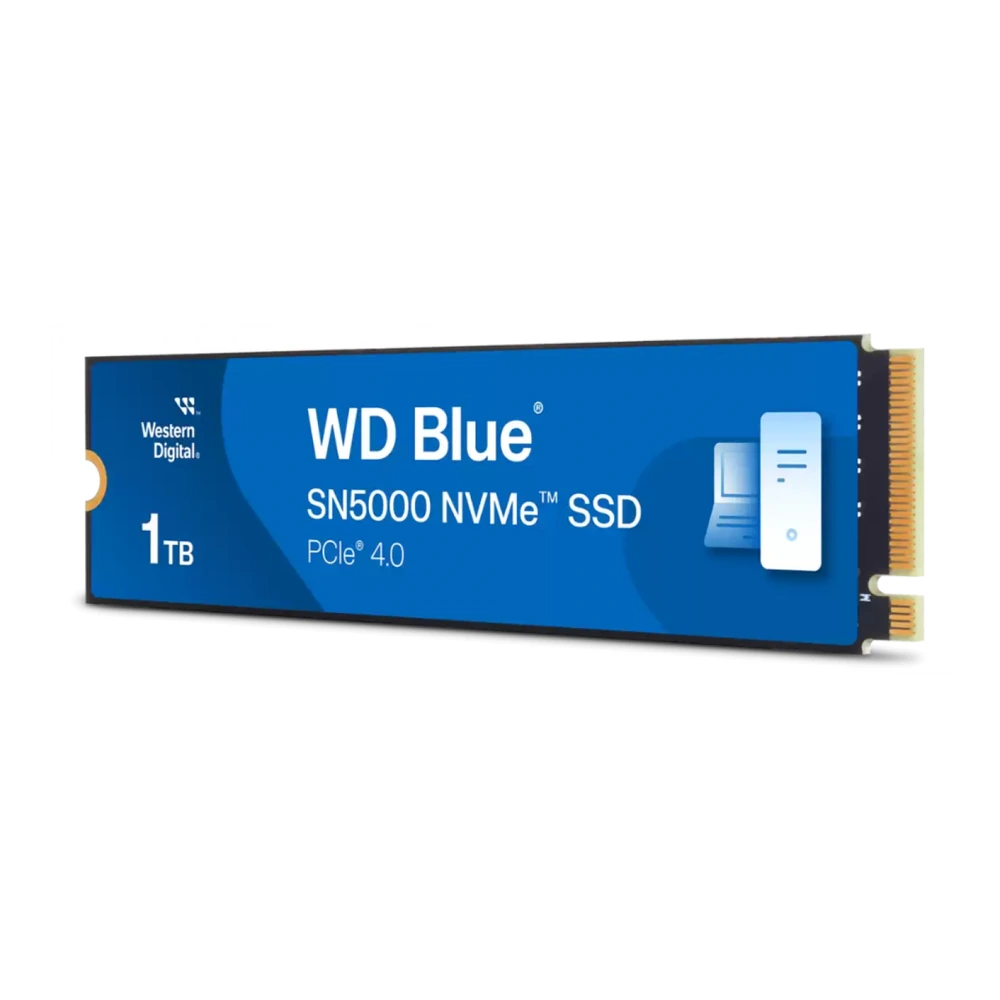 Disco Interno Ssd Wd Blue SN5000 1TB M.2 2280 Nvme Pcie 4.0 5150mb/s