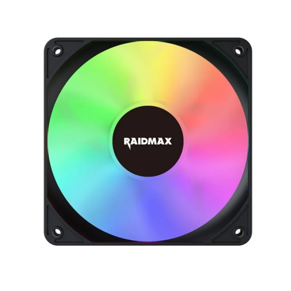 Cooler Fan 120mm ARGB Pmw Raidmax X-air Black
