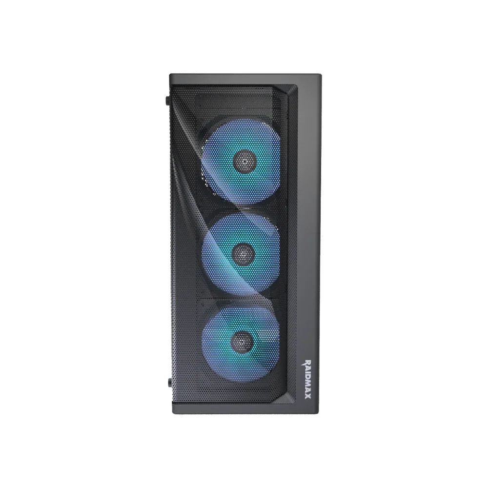 Gabinete Gamer Raidmax Meshian X922 Black ATX Tg ARGB 2