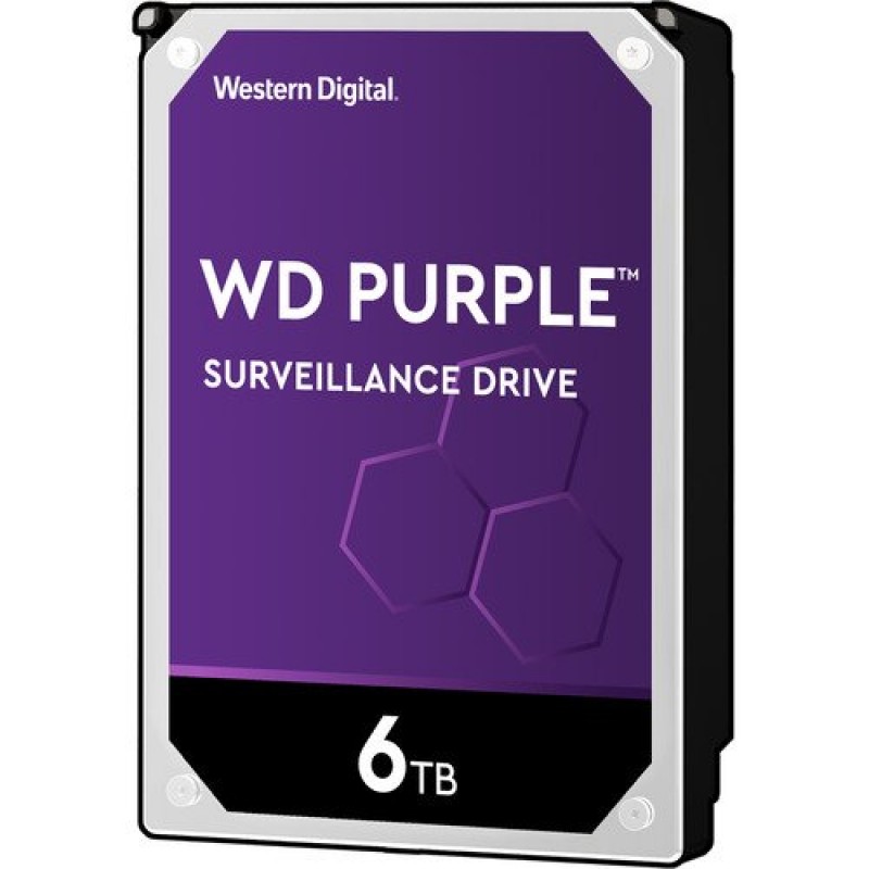 Disco Interno Hdd Western Digital Purple 6TB 3.5" Sata 3.0 5400RPM