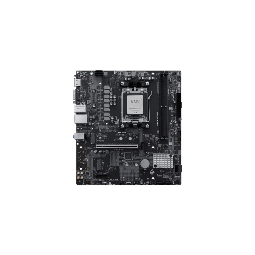 Motherboard Msi Pro B840M-B AM5 DDR5 - imagen 2