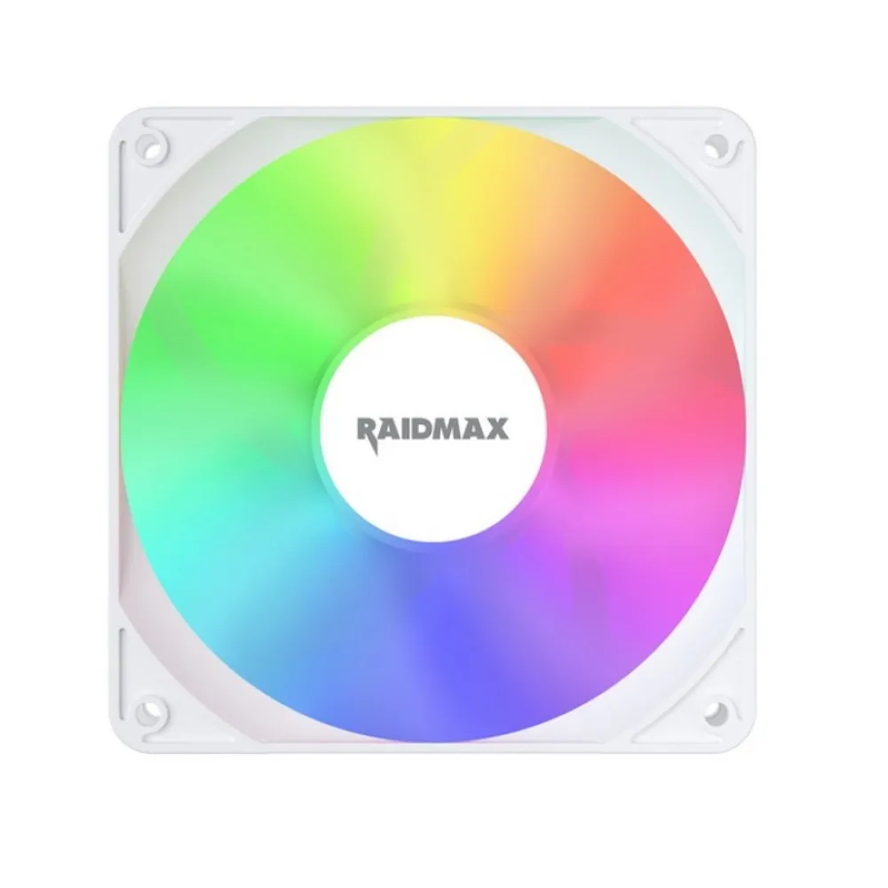 Cooler Fan 120mm ARGB Pmw Raidmax X-air White