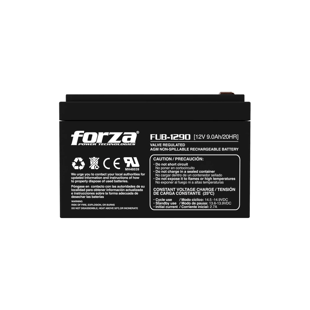 Bateria Fub Forza Sellada Plomo Acido 12V 9AH