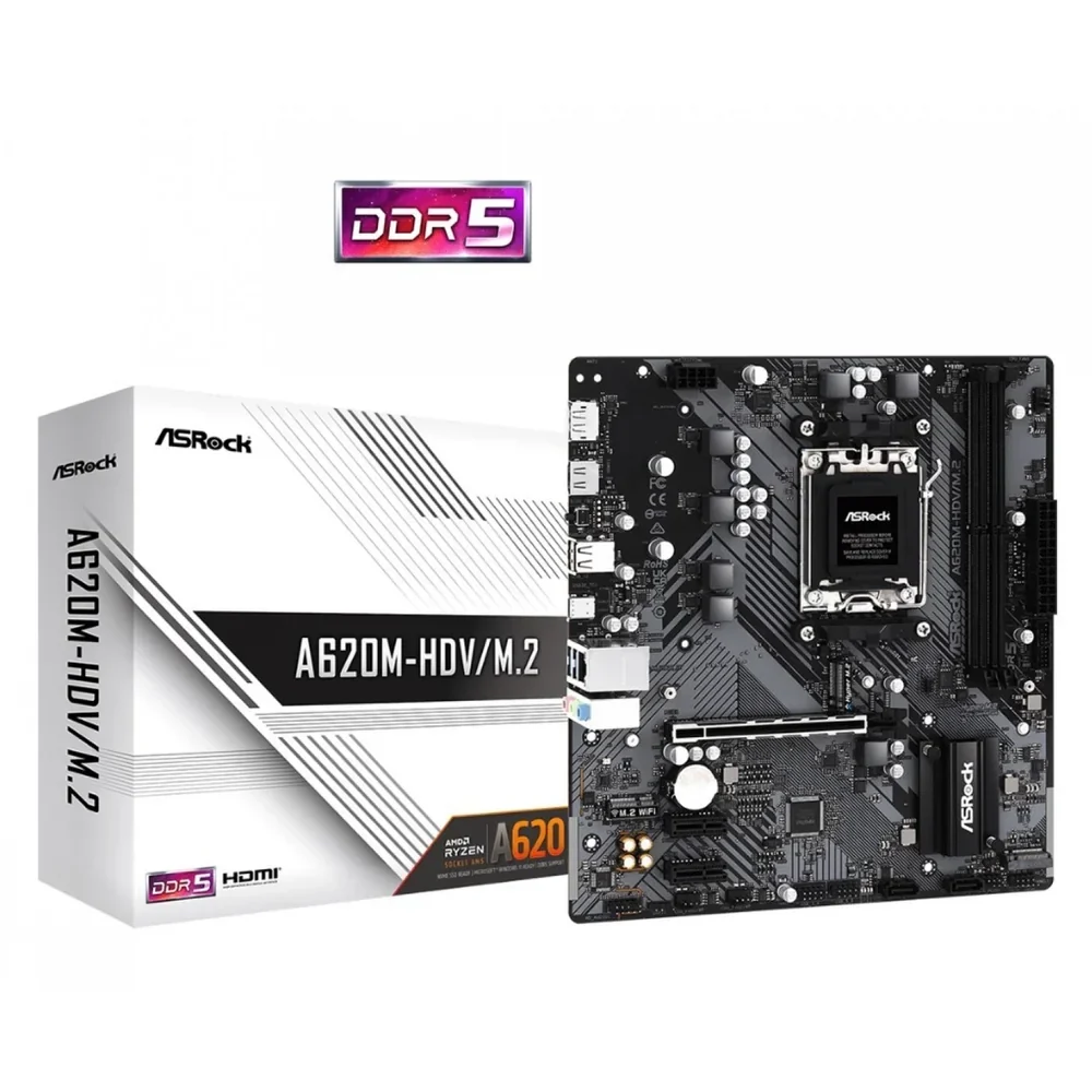Mother Asrock (am5) A620m-hdv/m.2 5