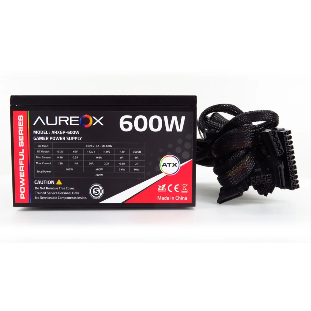 Fuente Gamer Aureox 600W Psu Arxgp-600 4