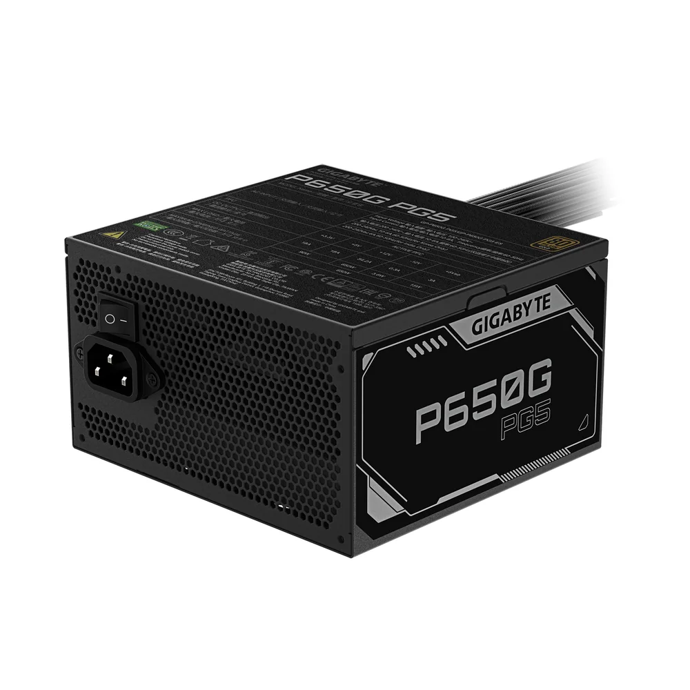 Fuente Gamer Gigabyte 650W 80 Plus Gold PG5 3