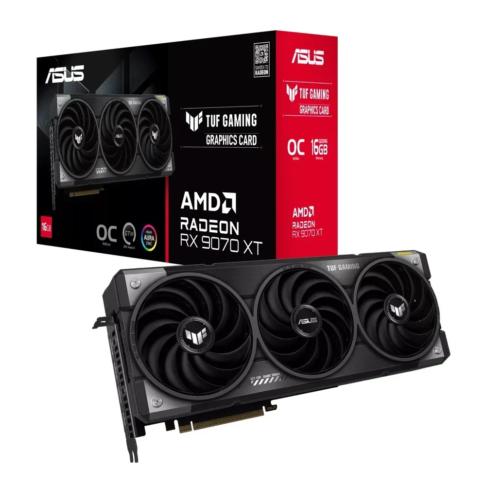 VGA Asus Amd Radeon TUF RX9070XT O16G G