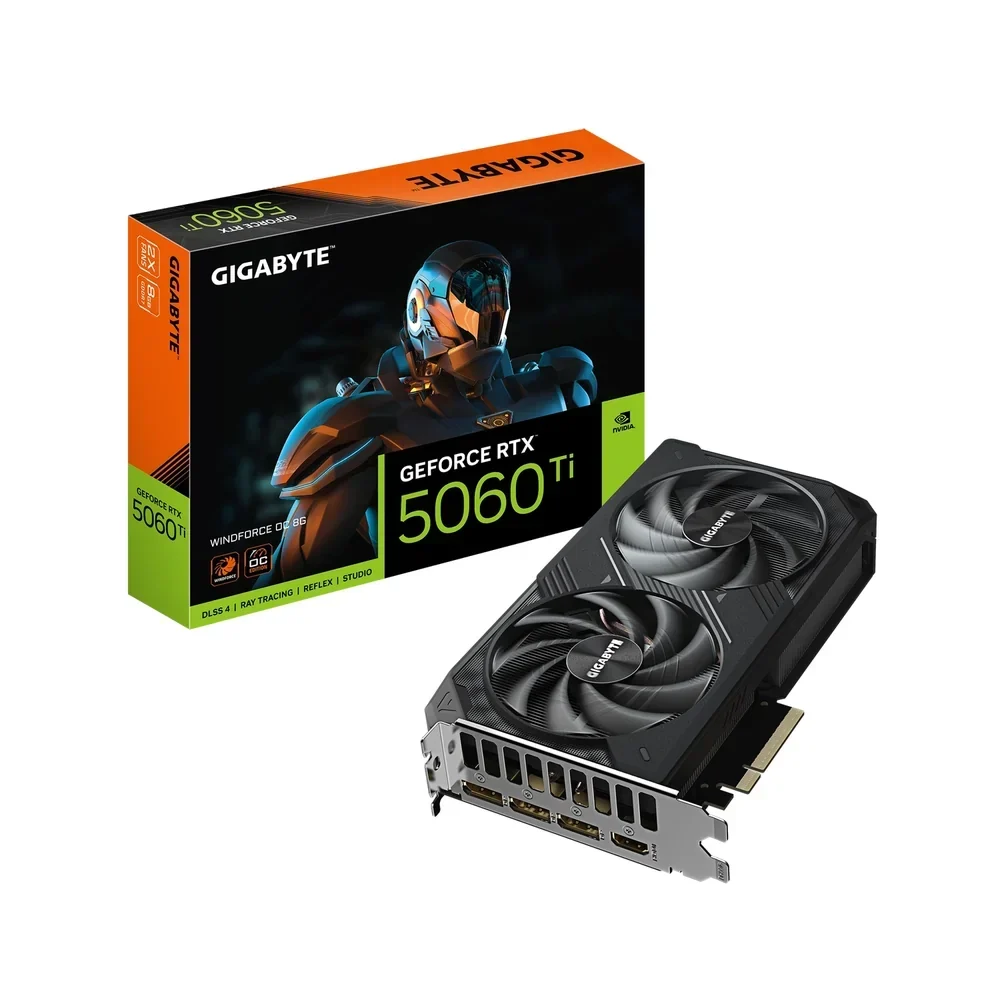 VGA Gigabyte Nvidia Geforce Rtx 5060 Ti Windforce Oc 8G