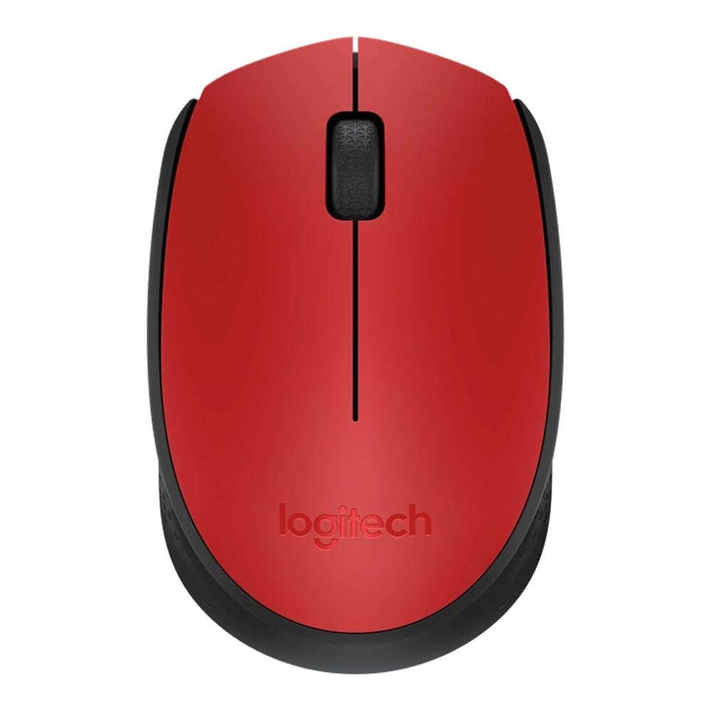 Mouse Inalambrico Logitech M170 Rojo