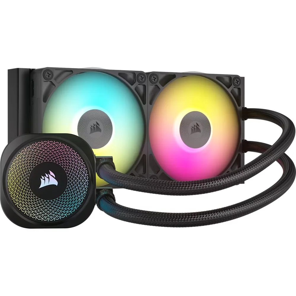 Liquid Cooler Corsair ICUE Link Titan 240 RX RGB Negro