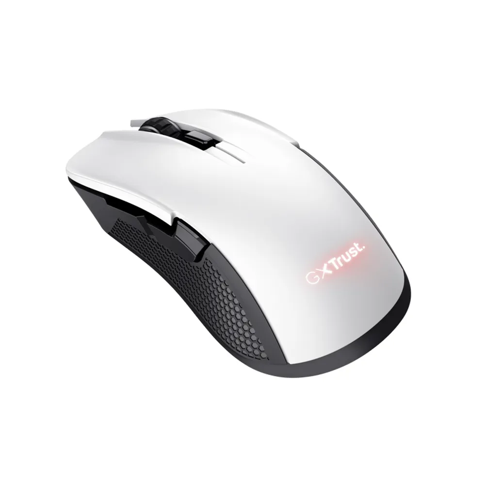 Mouse Trust Gaming Ybar Wireless White GXT923W