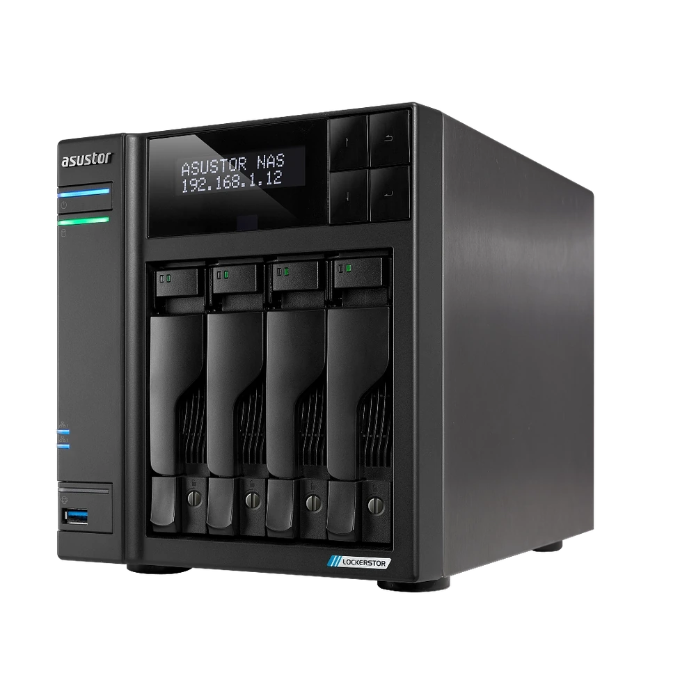 Asustor Nas Tower Lockerstor 4 Gen 2 AS6704T 4x3.5/2.5 - imagen 2