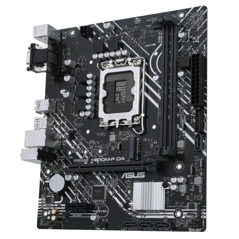 Mother Asus (lga1700) Prime H610M-F D4 R2.0 - imagen 2