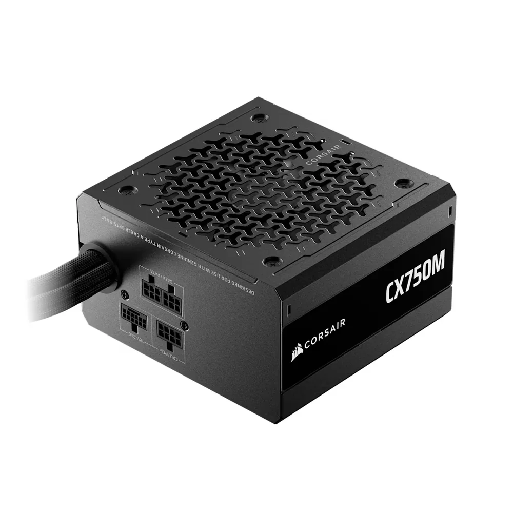 Fuente Corsair Cx-m Series CX750M 750W ATX 3.1 Cybenetics Bronze Semi-modular