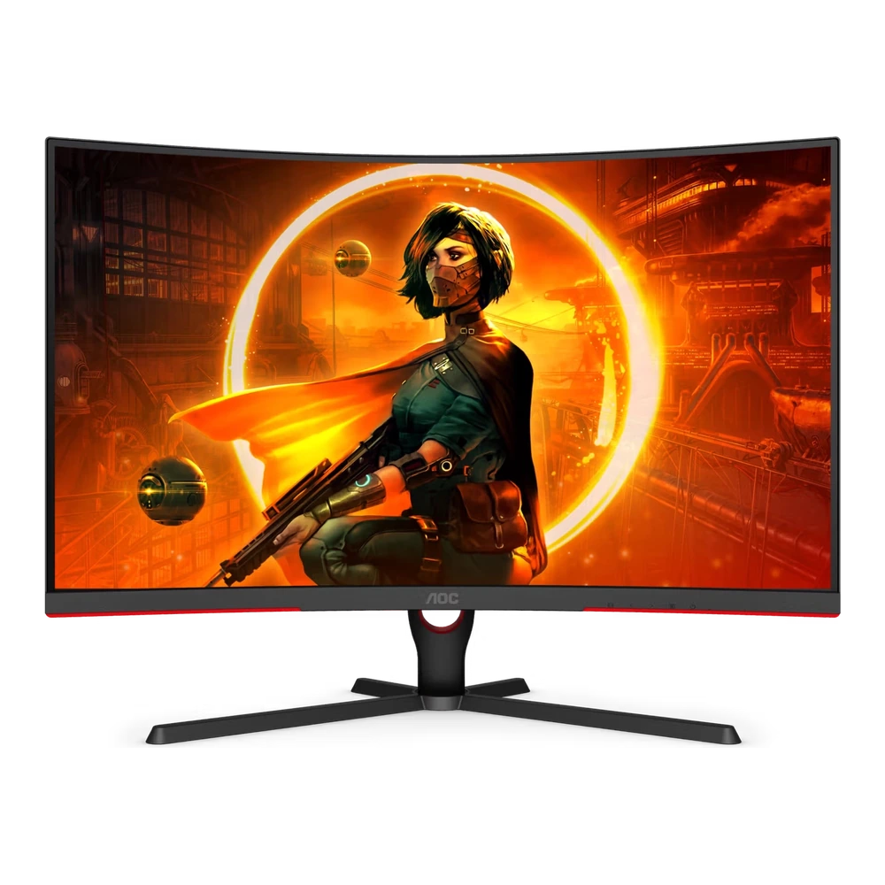 Monitor Aoc C32G3E 31,5" Va Fhd (1920 X 1080) 165HZ 4MS Curved Gaming Ficha Usa