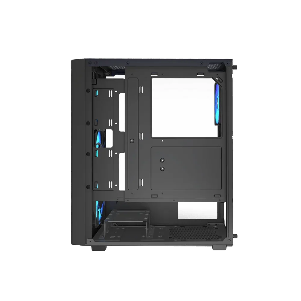 Gabinete Gamer Raidmax Meshian X922 Black ATX Tg ARGB 5