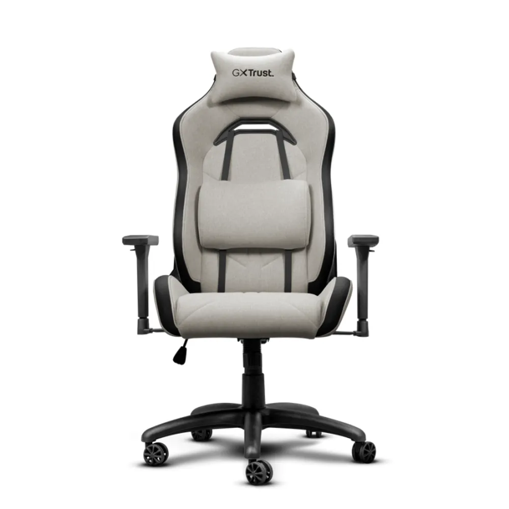 Silla Gamer Trust Ruya GXT723 Fabric Tela Beige