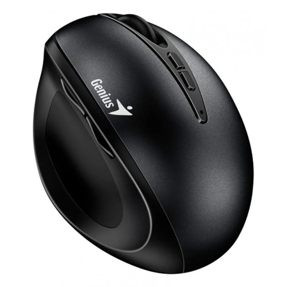 Mouse Wireless Vertical Genius Ergo 8300S Black