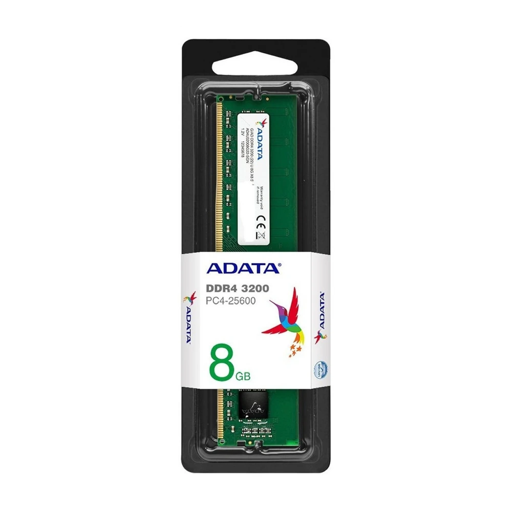 Memoria Ram Udimm Adata 8GB DDR4 3200MHZ CL22 1.2v