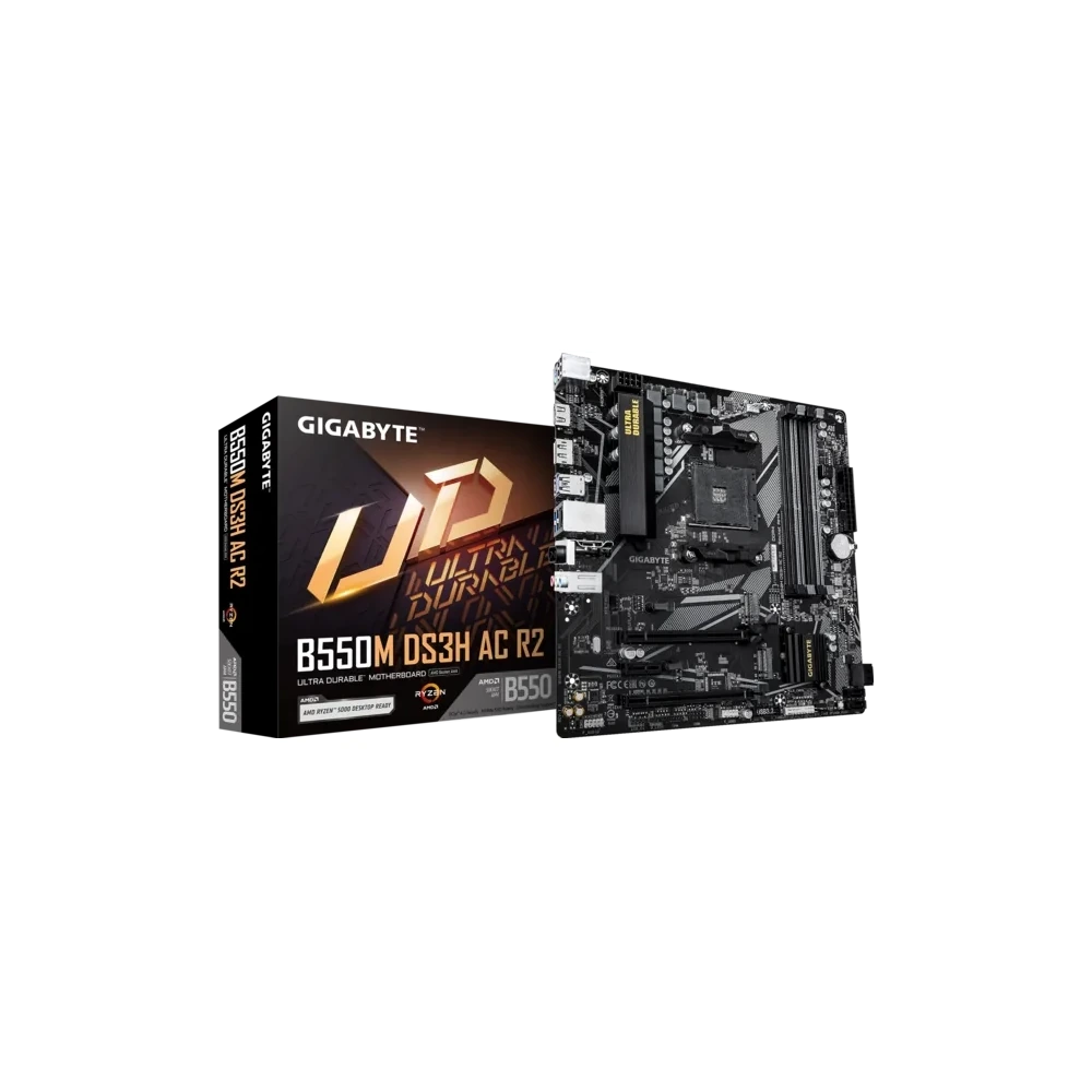 Mother Gigabyte B550M DS3H Ac R2 AM4 DDR4