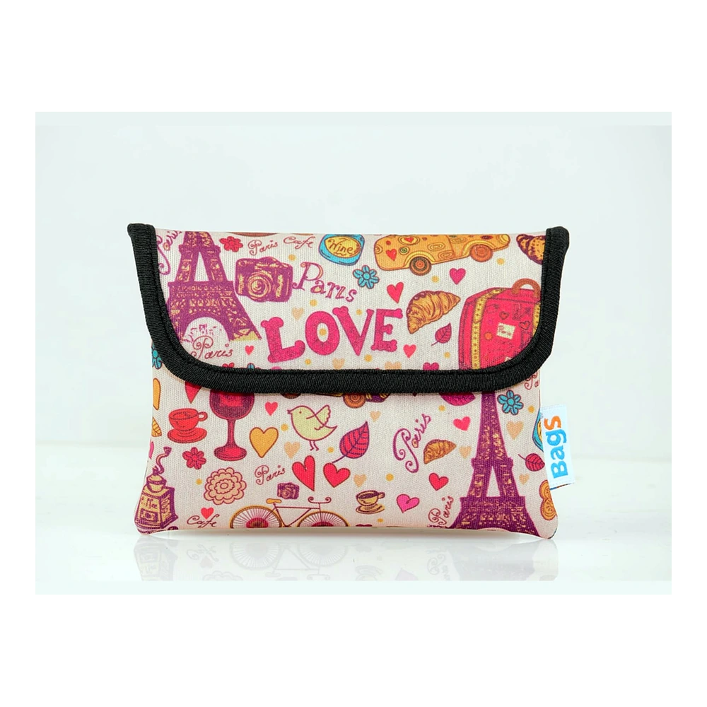 Funda P/disco Externo Bags Fngps/cam-lp Love Paris Estampado