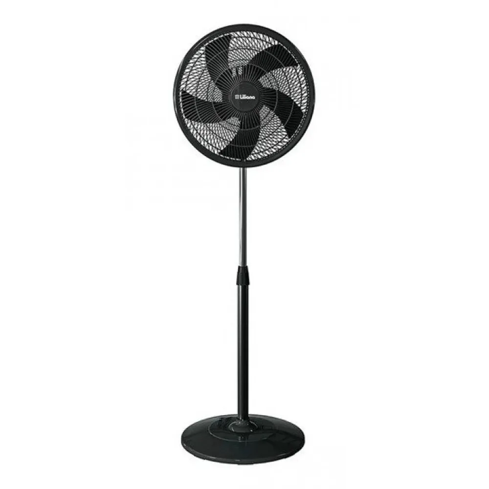 Liliana Ventilador Pie 16 Aspas Negras Oscilante VP16P