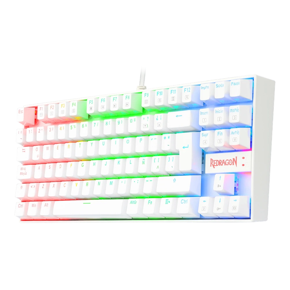 Teclado Redragon Kumara K552 RGB Blanco - imagen 2