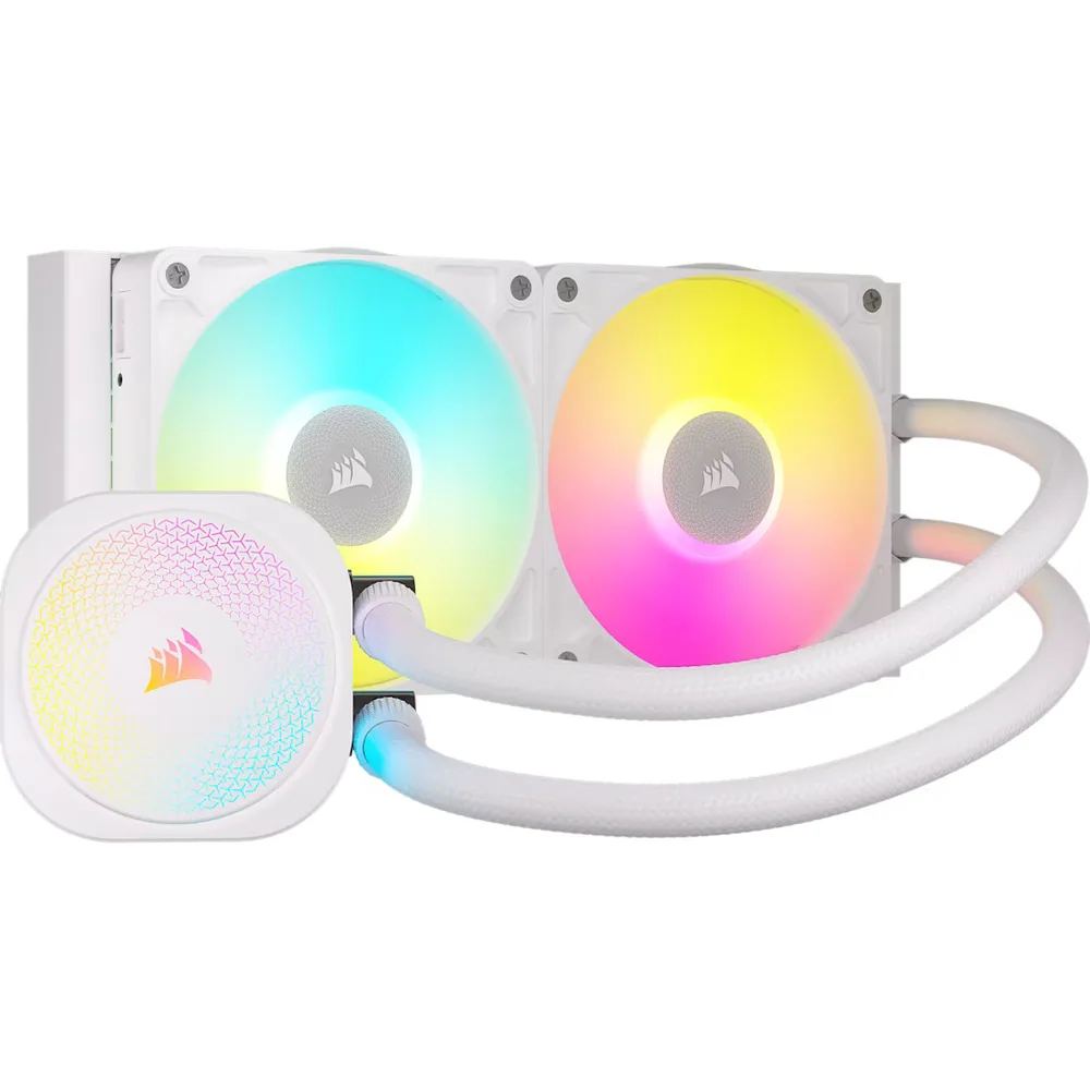 Liquid Cooler Corsair ICUE Link Titan 240 RX RGB Blanco