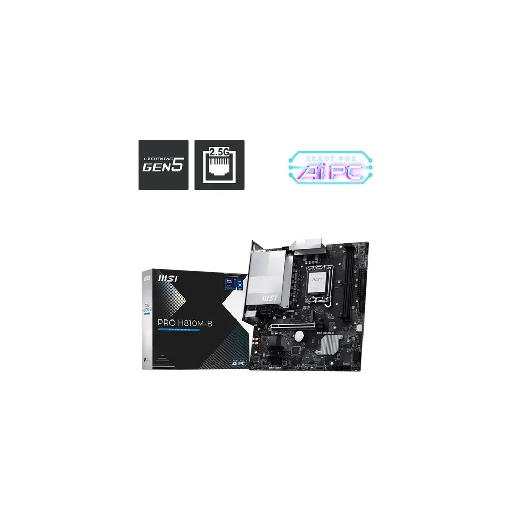 Mother Msi Pro H810M-B Lga 1851 DDR5