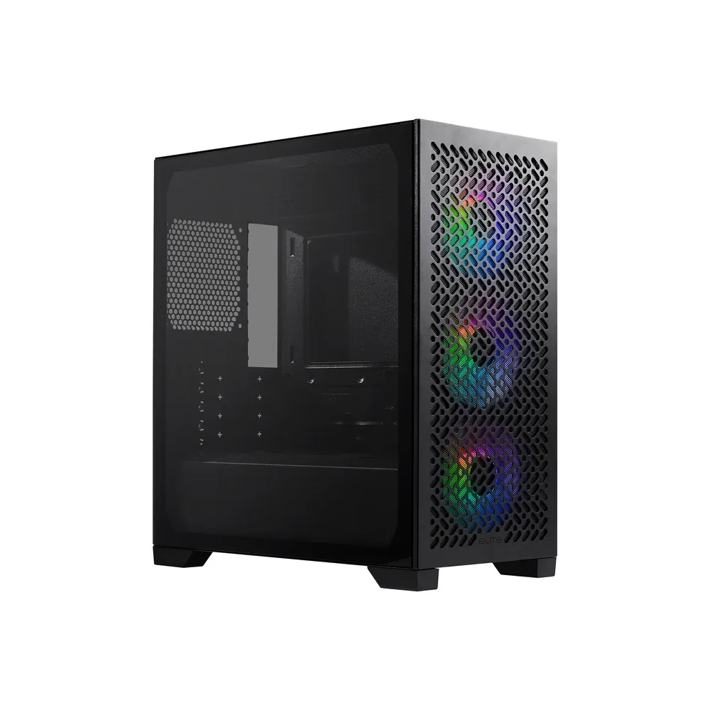 Gabinete Cooler Master Elite 302 Black (3 Fans Argb)