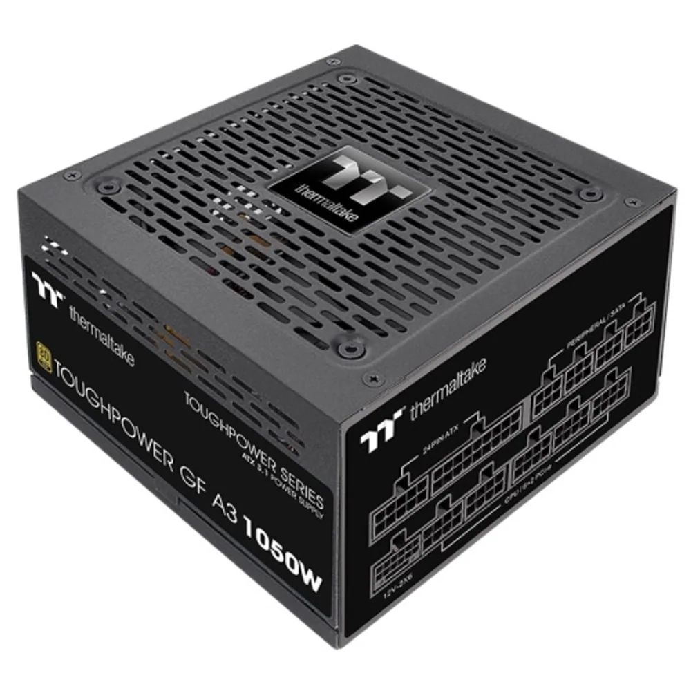 Fuente Gamer Thermaltake Tp Gf A3 1050W Analog 80 Plus Gold Full Modular