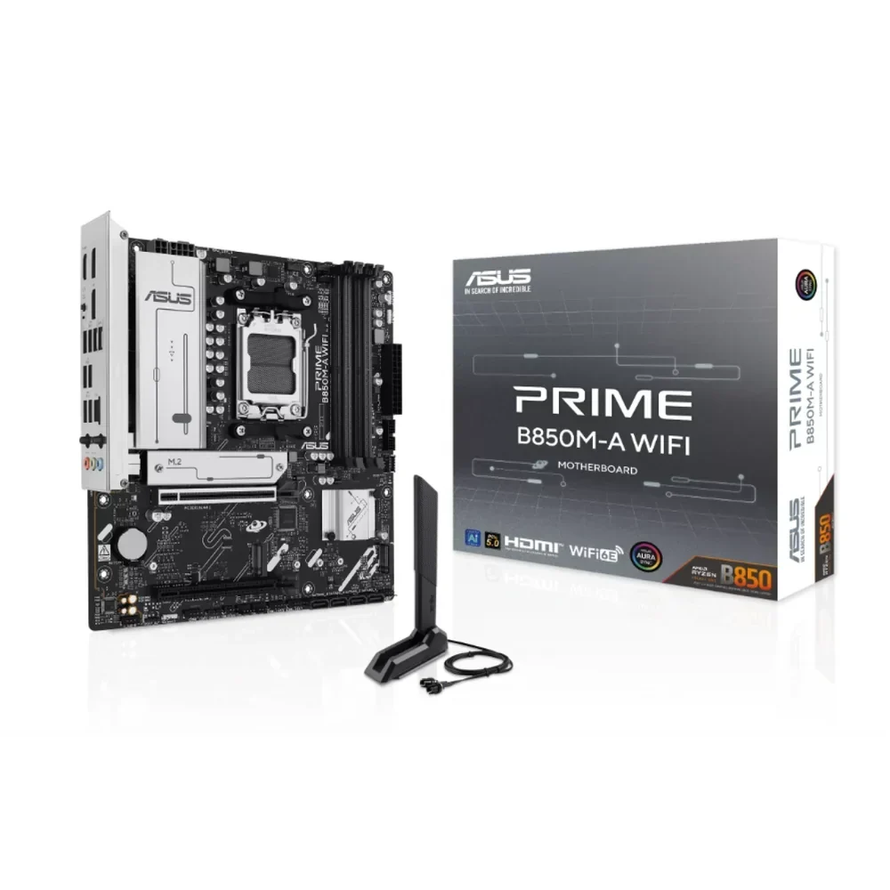 Motherboard Asus Prime B850M-A Wifi AM5 DDR5 - imagen 4