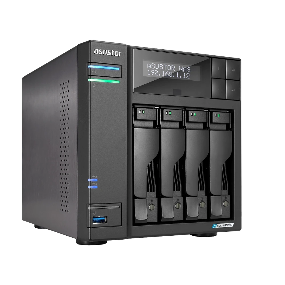 Asustor Nas Tower Lockerstor 4 Gen 2 AS6704T 4x3.5/2.5 - imagen 3