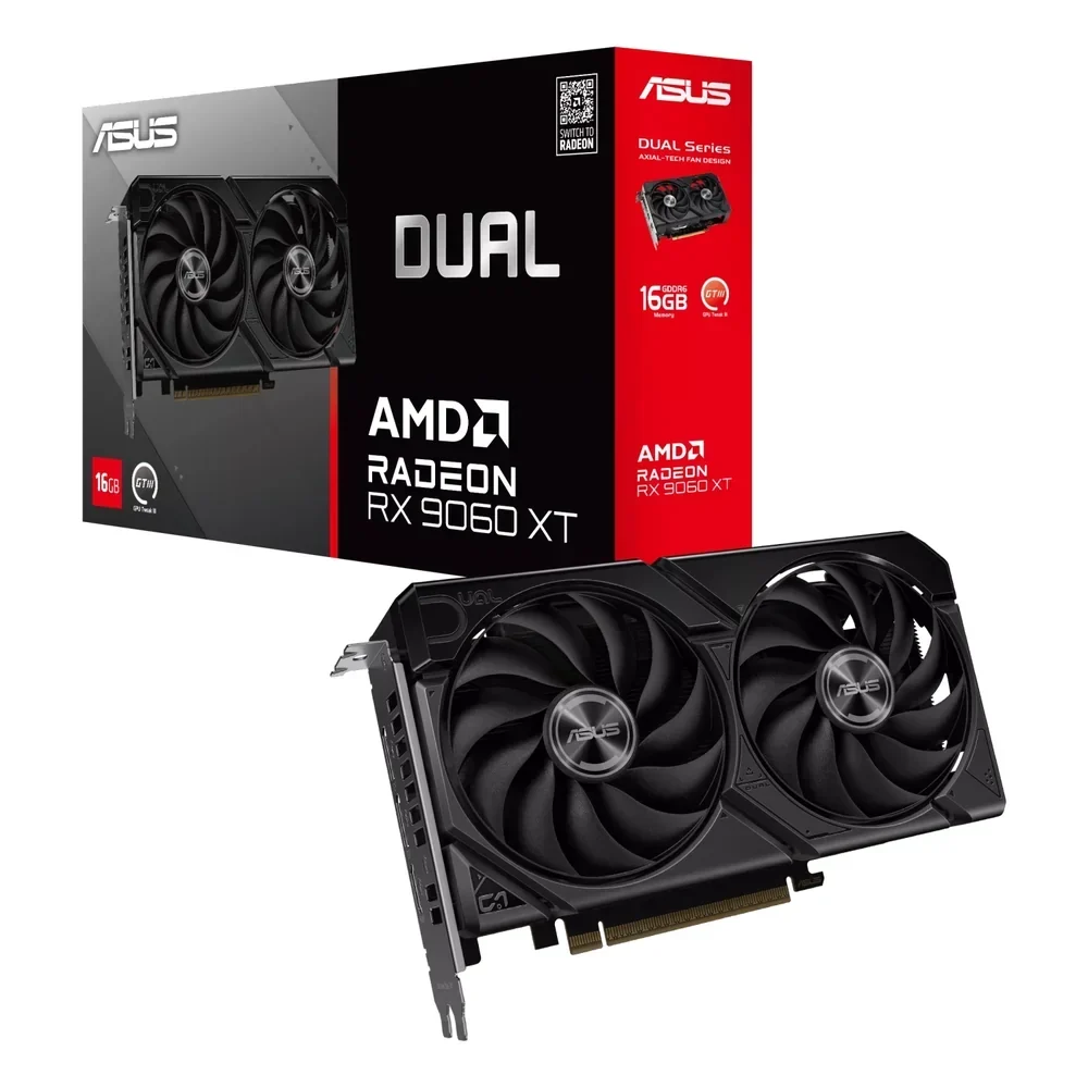 VGA Asus Amd Radeon Dual RX9060XT 16GB