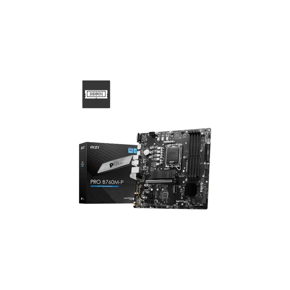 Mother Msi Pro B760M-P LGA1700 DDR5