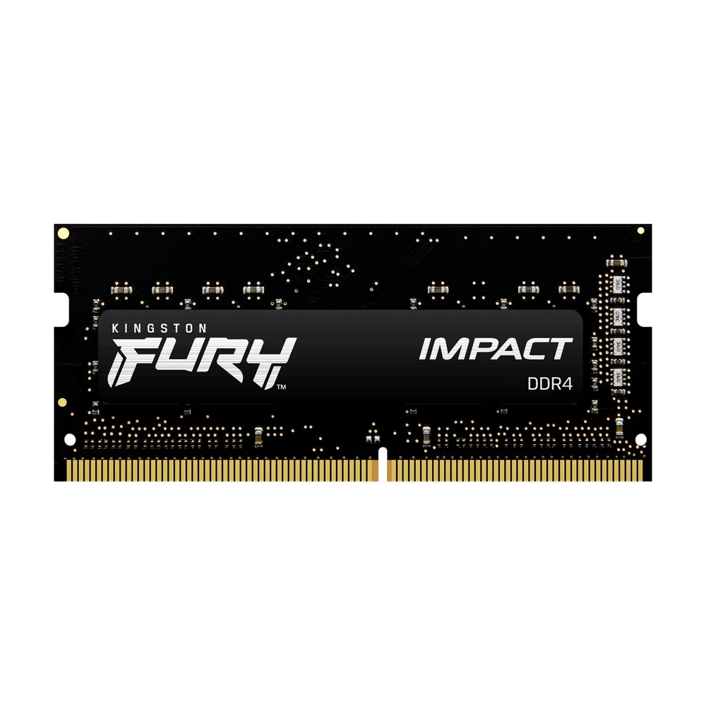 Memoria Sodimm Fury DDR4 16GB 3200MHZ Impact Negra