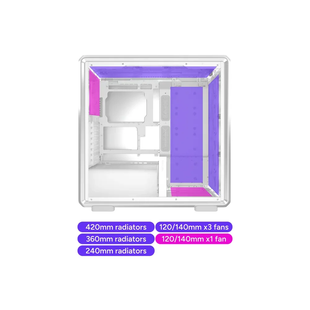 Gabinete Cooler Master Masterframe 600 4