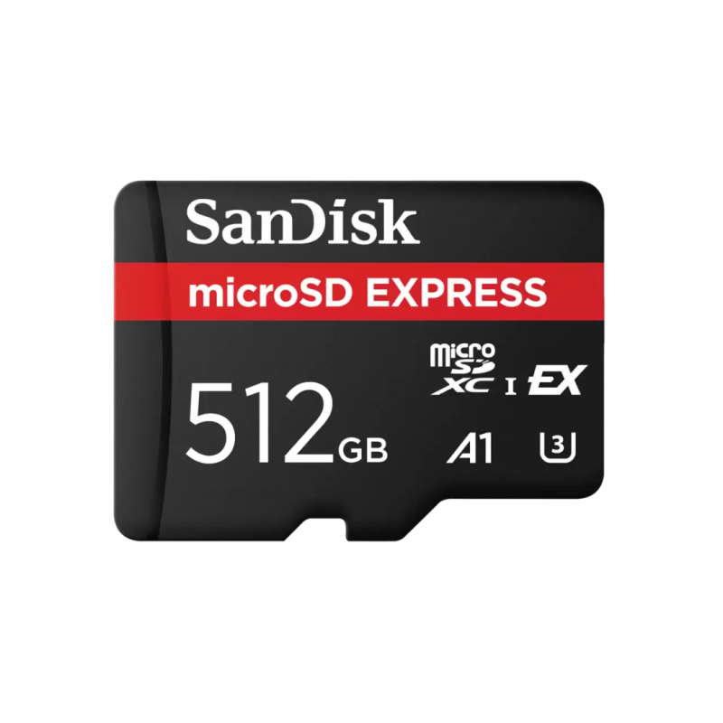 Micro Sdxc 512GB Sandisk Express Pcie GEN3 Nvme