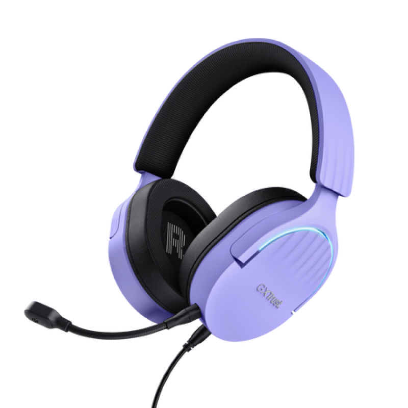 Auricular Gamer Trust Fayzo 7.1 Purple GXT490P