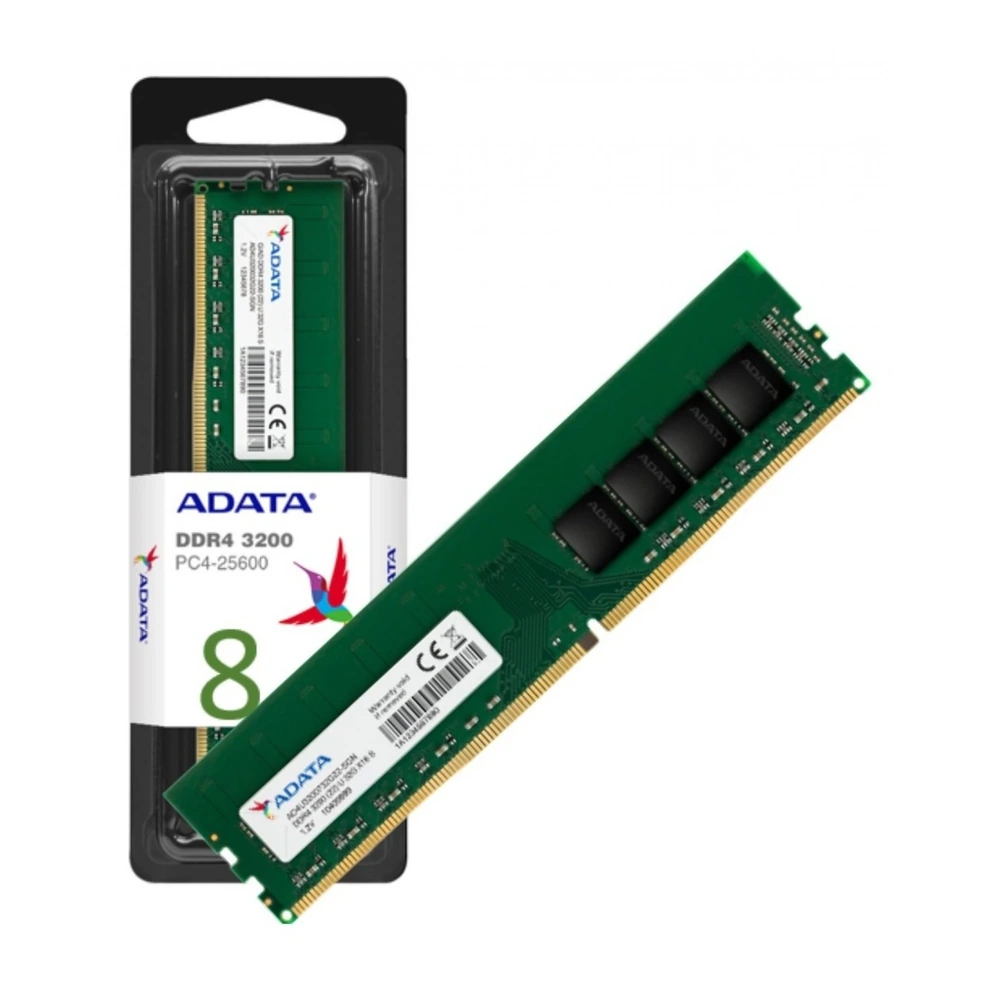 Memoria Ram Udimm Adata 8GB DDR4 3200MHZ CL22 1.2v 3