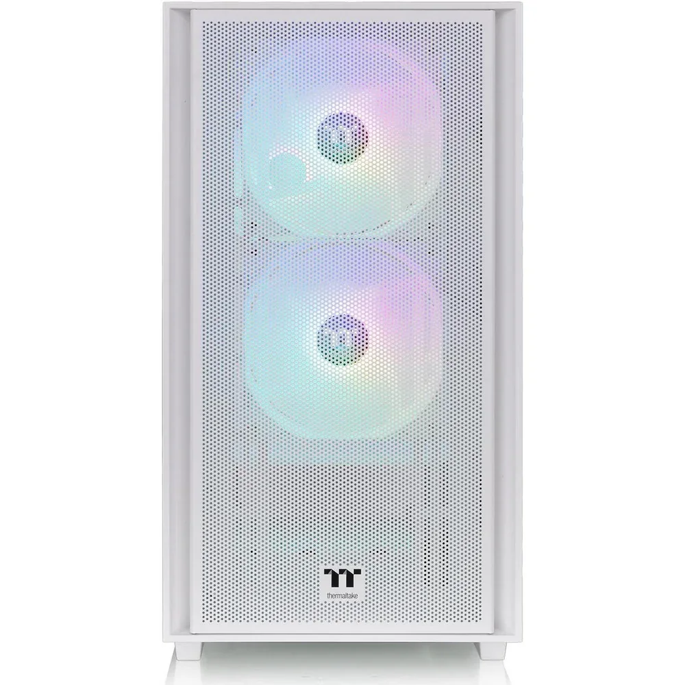 Gabinete Gamer Thermaltake Versa H16 Tg ARGB Snow White Temp Glass 2