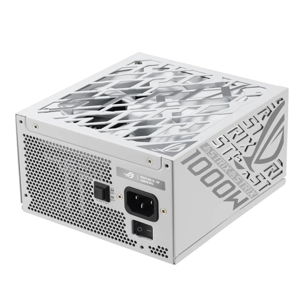 Fuente Asus Rog-strix 1000W Platinum Gaming White 8