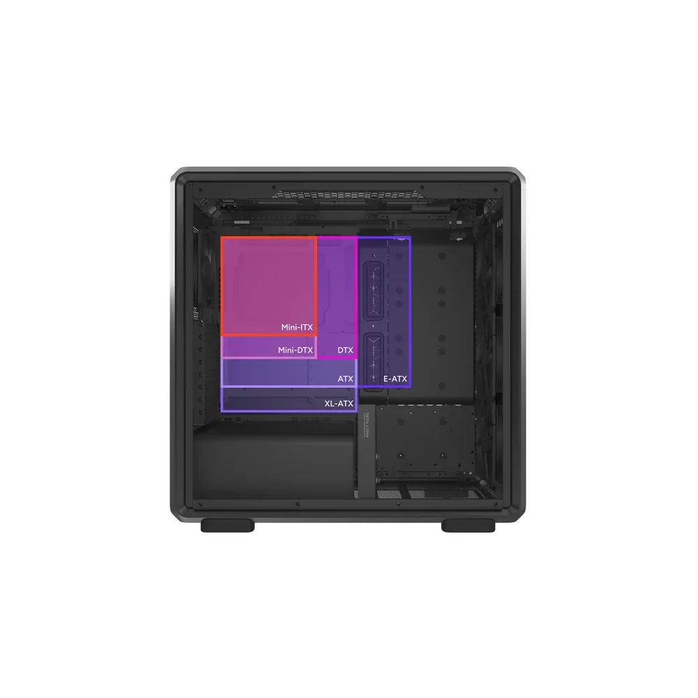 Gabinete Cooler Master Masterframe 600 3