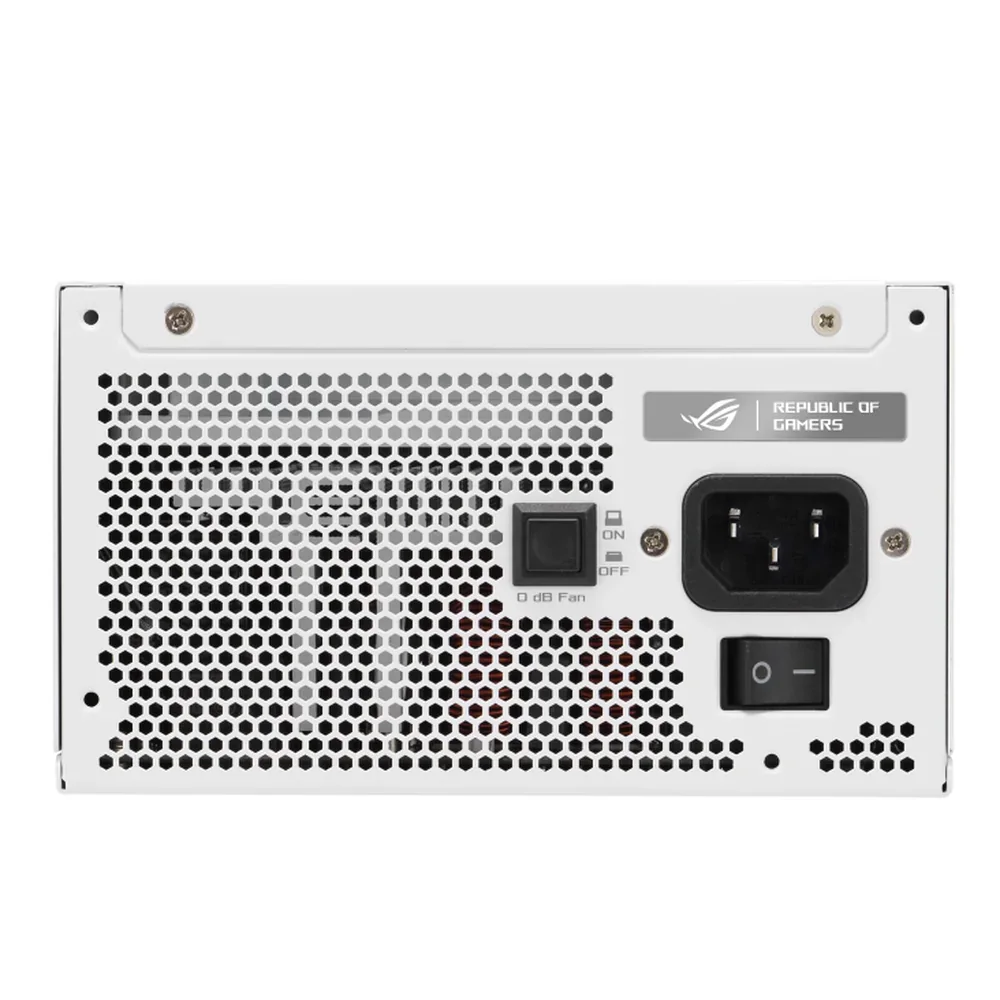 Fuente Asus Rog-strix 1000W Platinum Gaming White 13